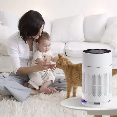 Mesin Bunyi Bayi untuk Pembersih Udara White Noise Lampu Malam Tidur